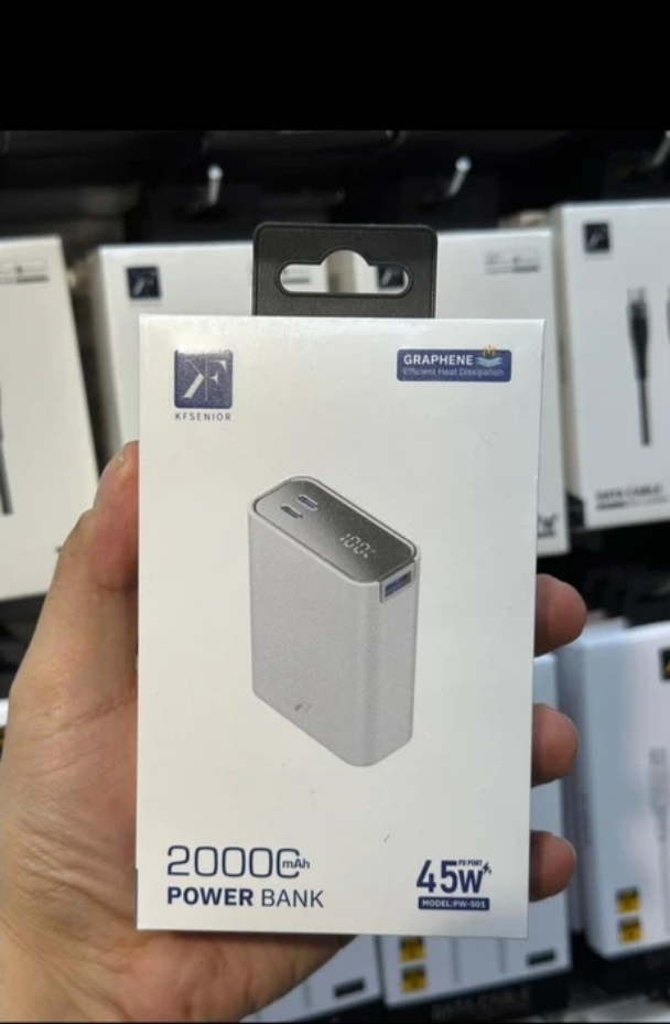پاور بانک سینیور کوفنگ 20000 میلی آمپر با خروجی PW-501 45W